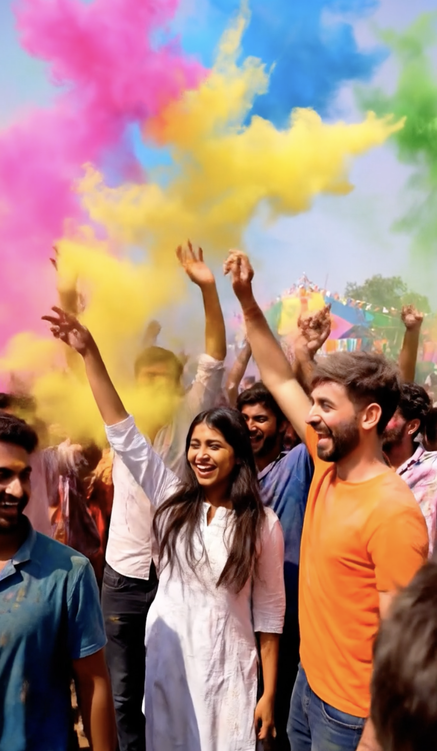 Holi Festival video example