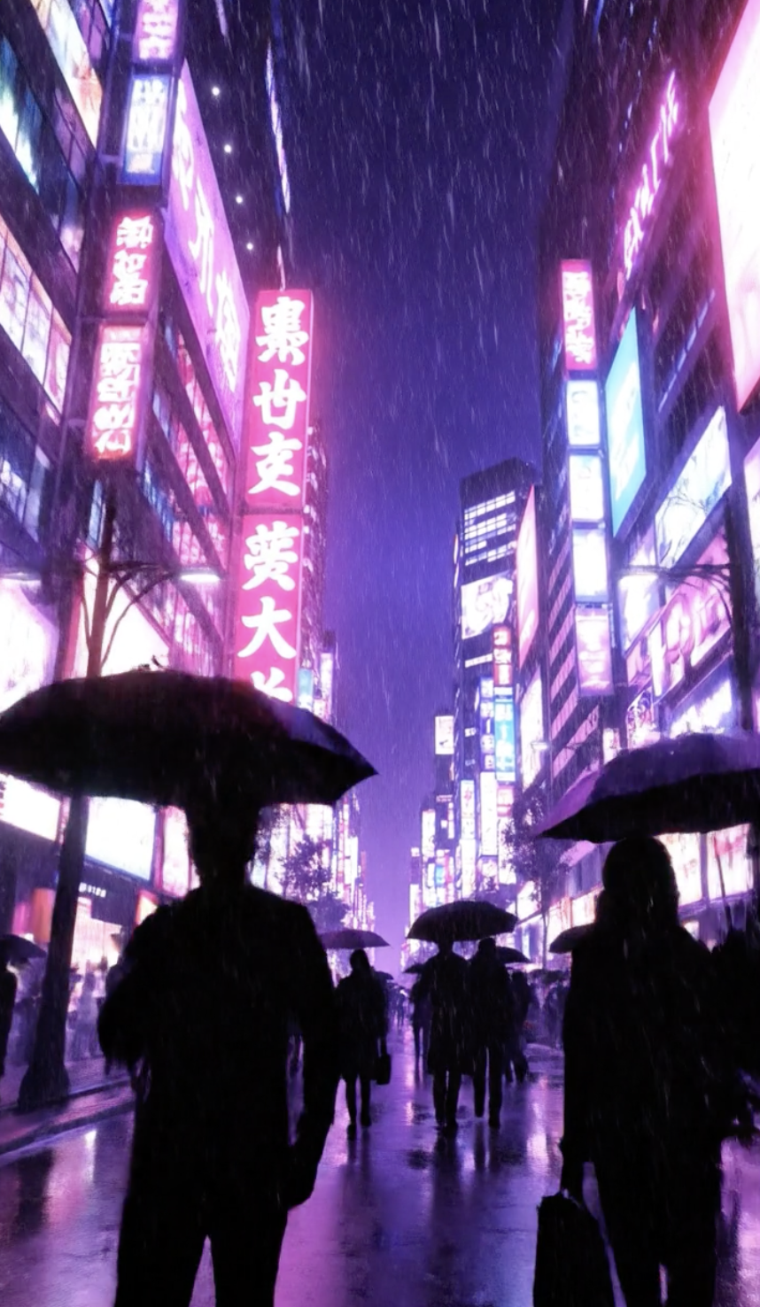 Neon Tokyo video example