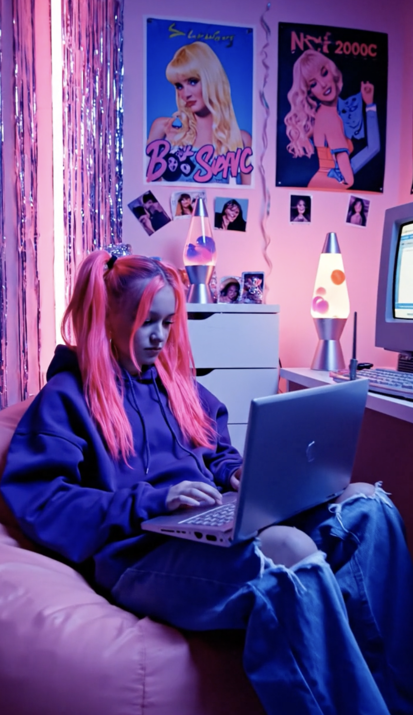 Y2K Aesthetic video example
